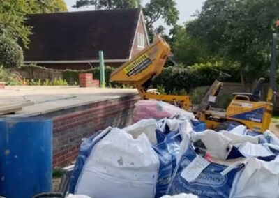 New Outdoor Pool and Garden in Pangbourne