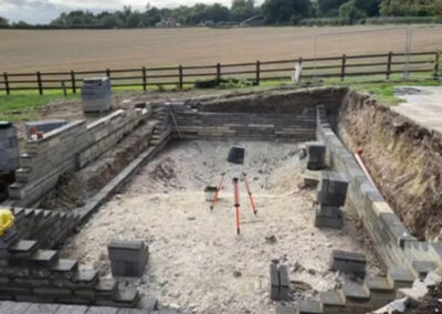 New Outdoor Pool and Garden in Pangbourne