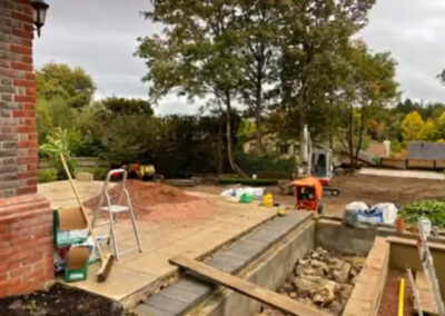 New Outdoor Pool and Garden in Pangbourne
