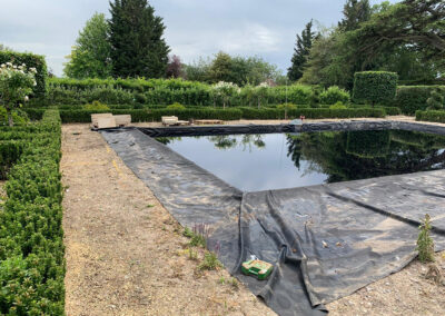 Natural Swimming Pond and Gardens in Shenley